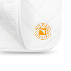 Childeric Dressage Saddle Pad White/Orange